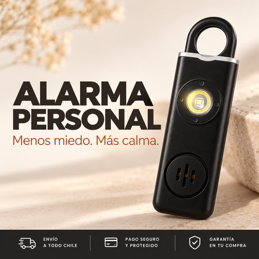 Protek™ — Alarma SOS que ahuyenta cualquier amenaza en segundos
