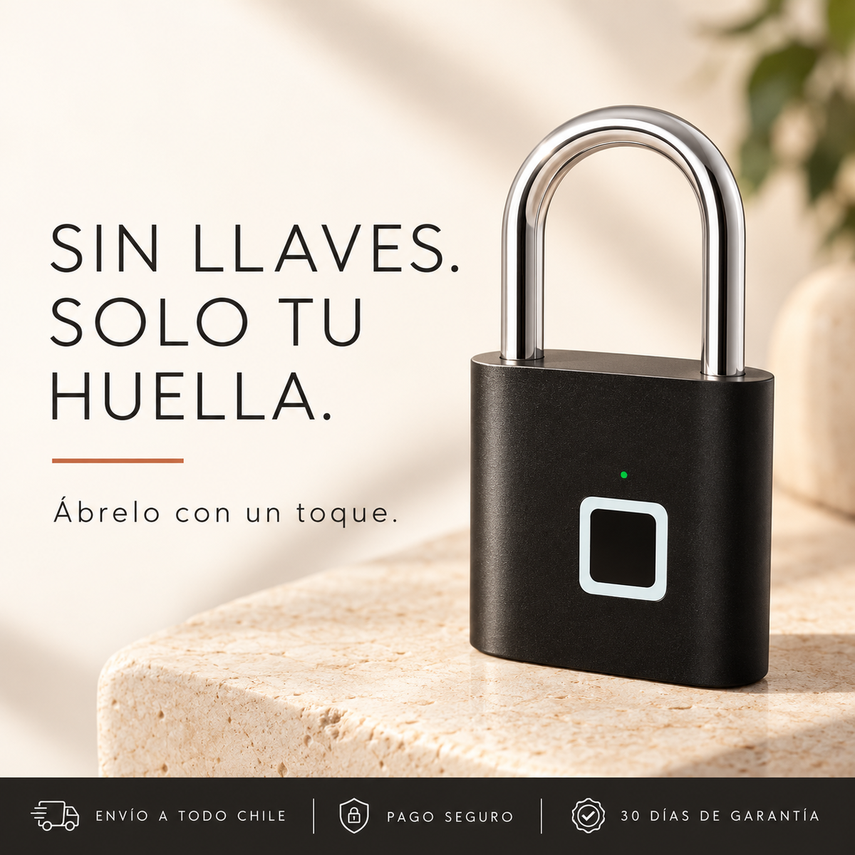 Bio™ Candado de Huella Dactilar