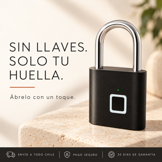 Bio™ Candado de Huella Dactilar
