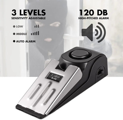 Barrier™ Bloqueo de Puerta con Alarma 120dB