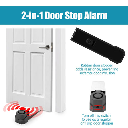 Barrier™ Bloqueo de Puerta con Alarma 120dB