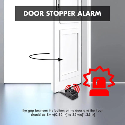 Barrier™ Bloqueo de Puerta con Alarma 120dB